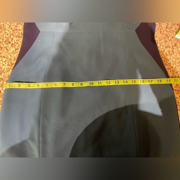 Tahari Size 10 Blue Dress - Picture 9 of 9